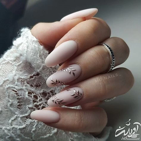 دیزاین ناخن عروس